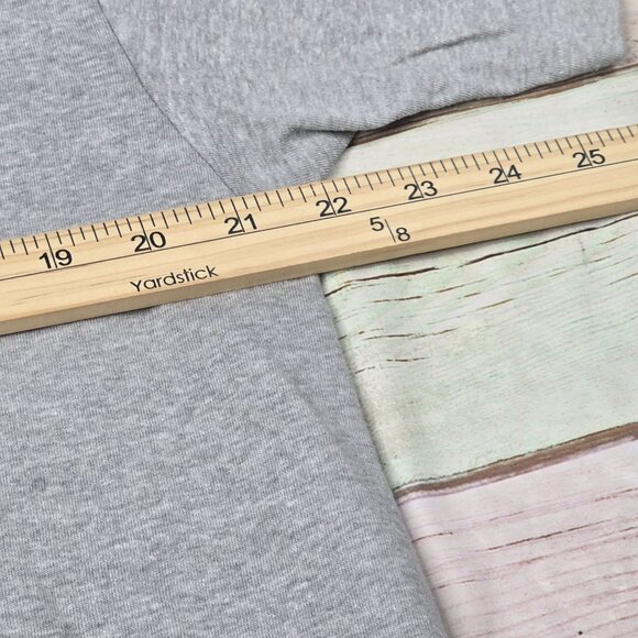 Hanes Vintage Single Stitch Gray Pocket T-Shirt XL 46-48 75% Cotton 25% Polyeste - Picture 7 of 8